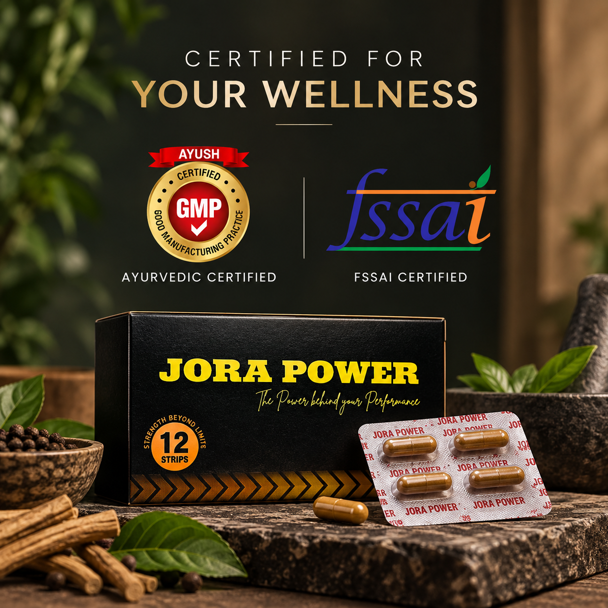 Jora Power certifications